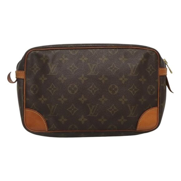 LOUIS VUITTON Monogram Compiegne 28 Clutch Bag - Picture 2 of 16